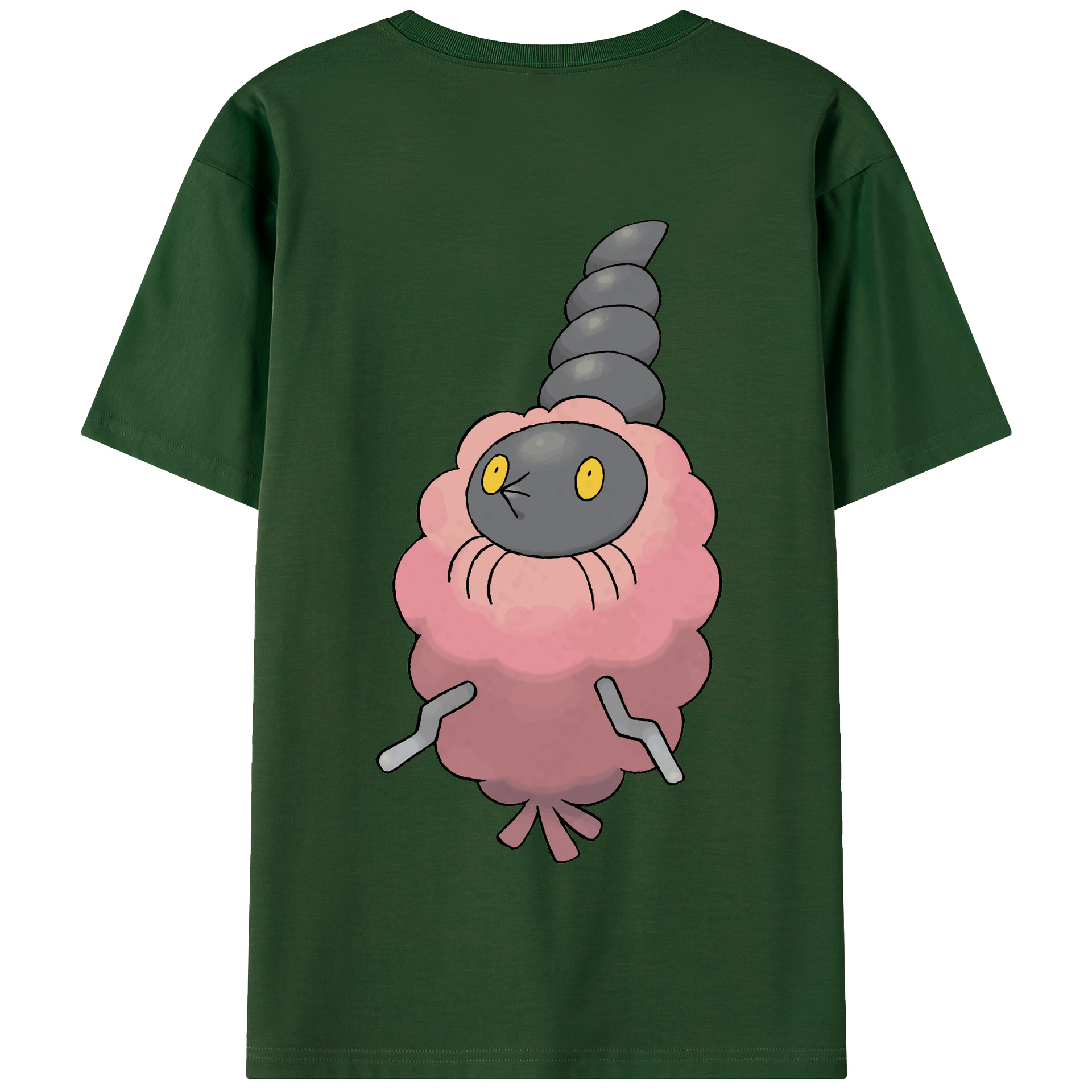 （画像用） ポケットモンスター Pokémon 綿100％半袖Tシャツ（背面プリント）